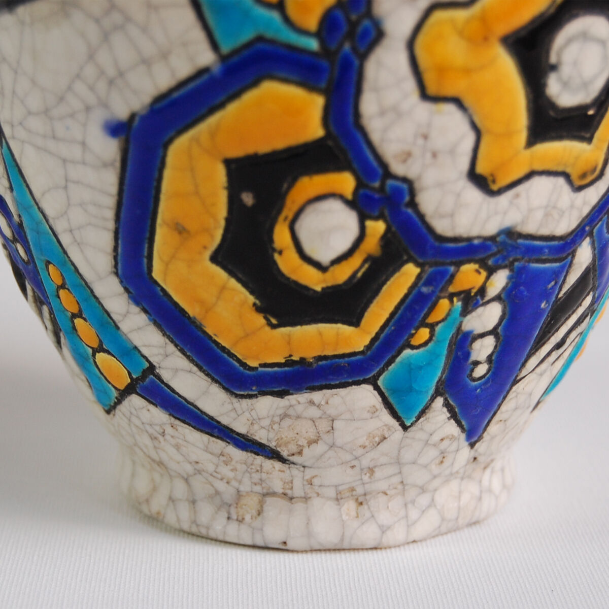 Vase art déco Boch frères - Kéramis par Charles Catteau , 1930s