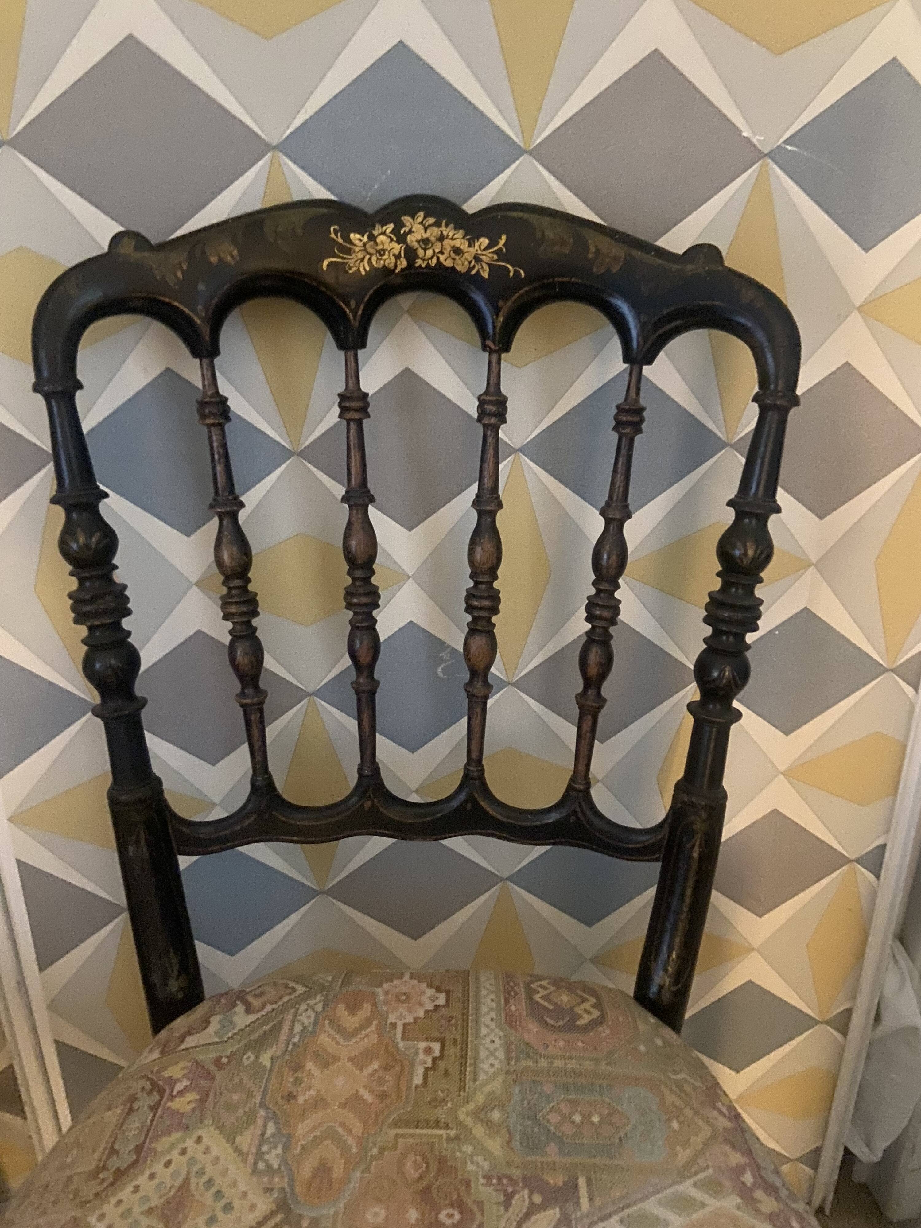 Pair of Napoleon III chairs