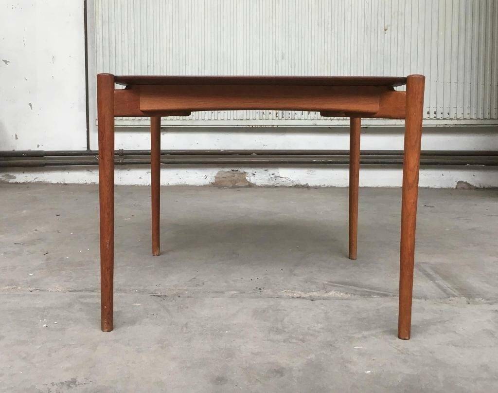 Mid-century German coffee table series 400 in teak by Hartmut Lohmeyer for Wilkhahn, 1950s.