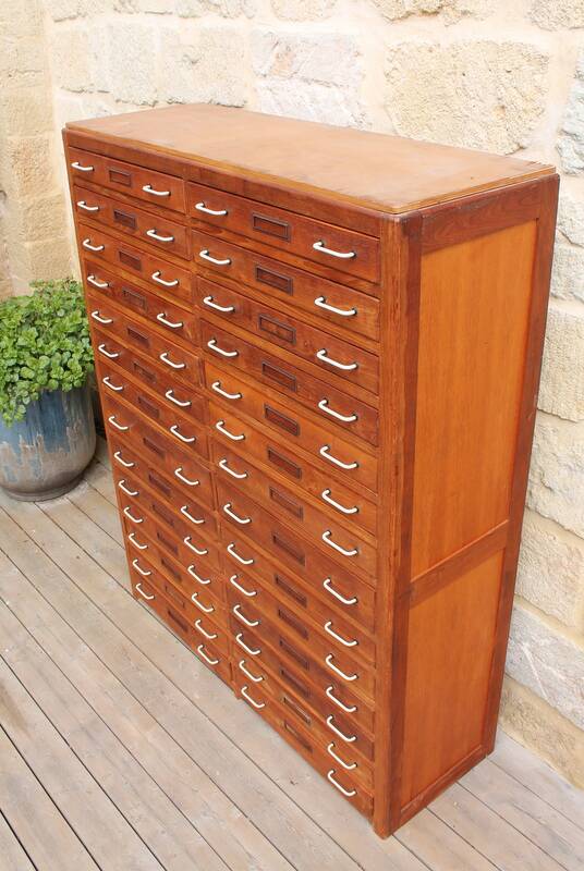 28-drawer craft cabinet