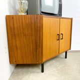 Retro corner TV cabinet