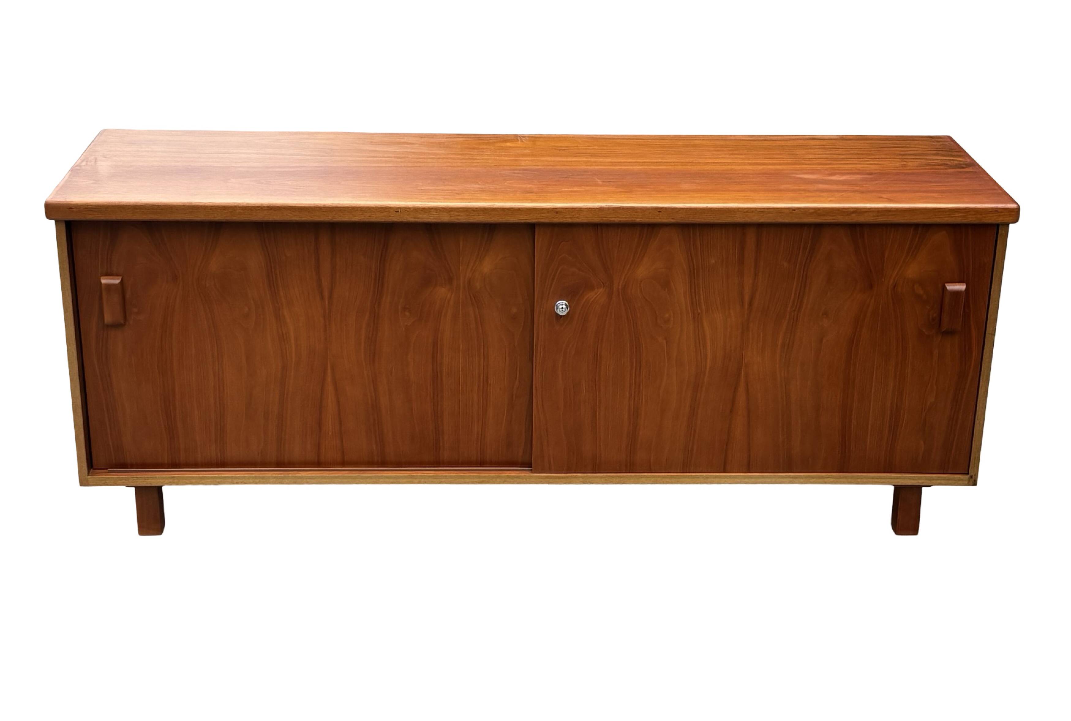 Vintage Sideboard Lowboard TV Cabinet 1960s Teak