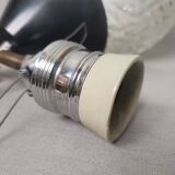 Lampe suspendue en verre cristal clair