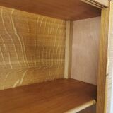 Rattan wall display case 60'
