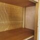 Vitrine murale rotin 60'