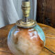 Spherical glass lamp