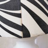 Vintage Dumler & Breiden Floor Lamp: German Pop Art Zebra Shade