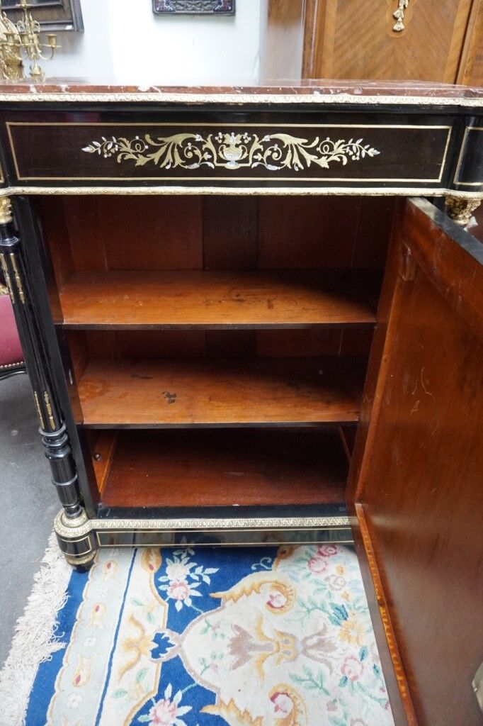 Cabinet Napoleon III blackened