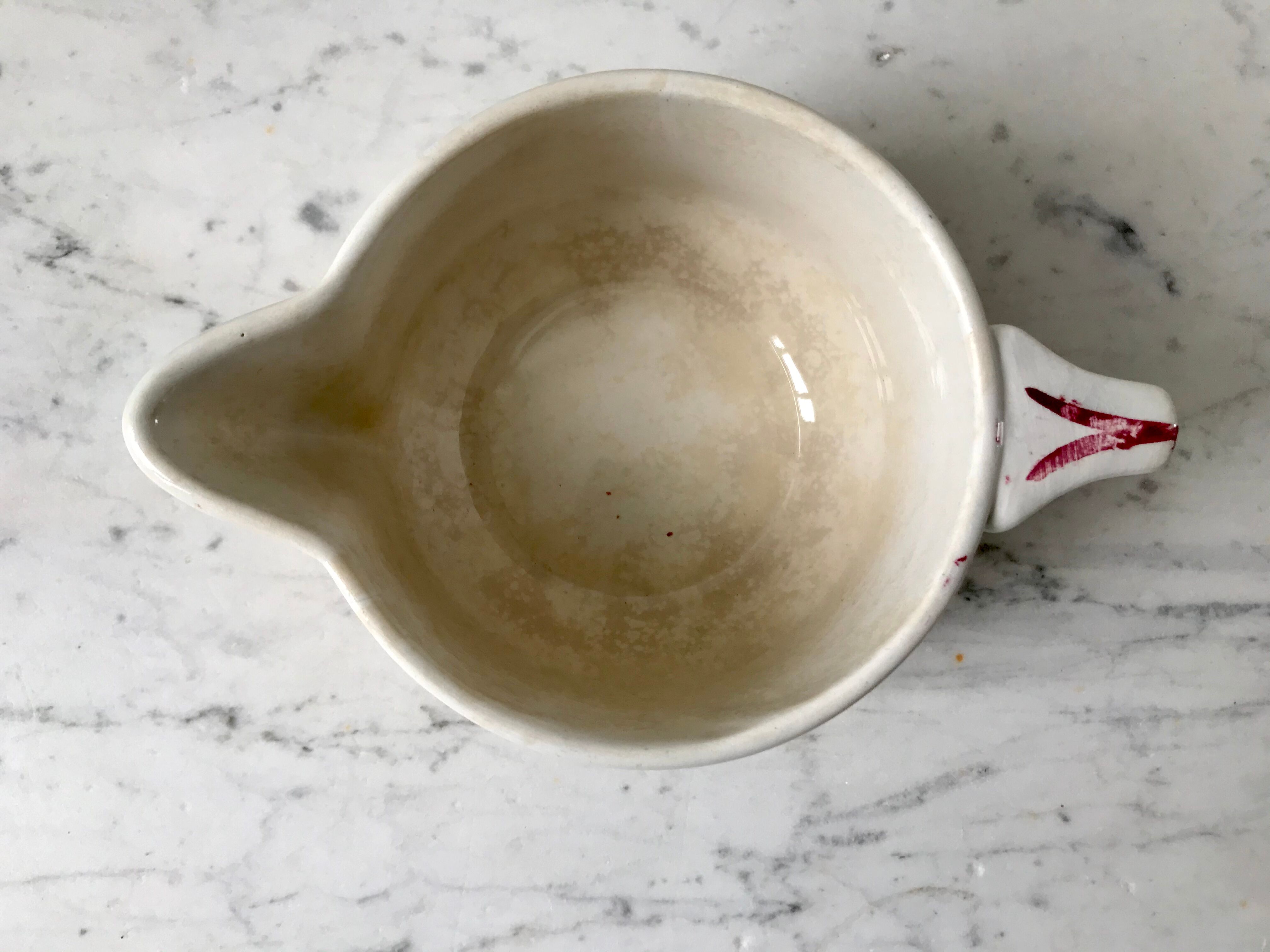 Saucière Saint-Amand model Clio early twentieth century