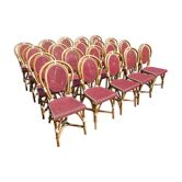 Lot of 21 chairs