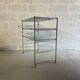 Modular shelf, tray in stainless steel and glass by Niels Gammelgaard for IKEA