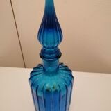 Polished in blue glass