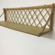 Wall shelf in rattan 50s