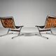 Lounge chairs 'Luar by Ross Littell for ICF of Padova, Italy, 1965