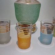Granite liqueur service