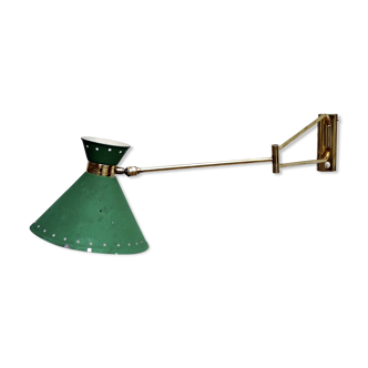 Diabolo wall lamp by René Mathieu, 1950