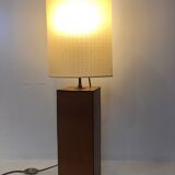 Japanese leather lamp, 1970