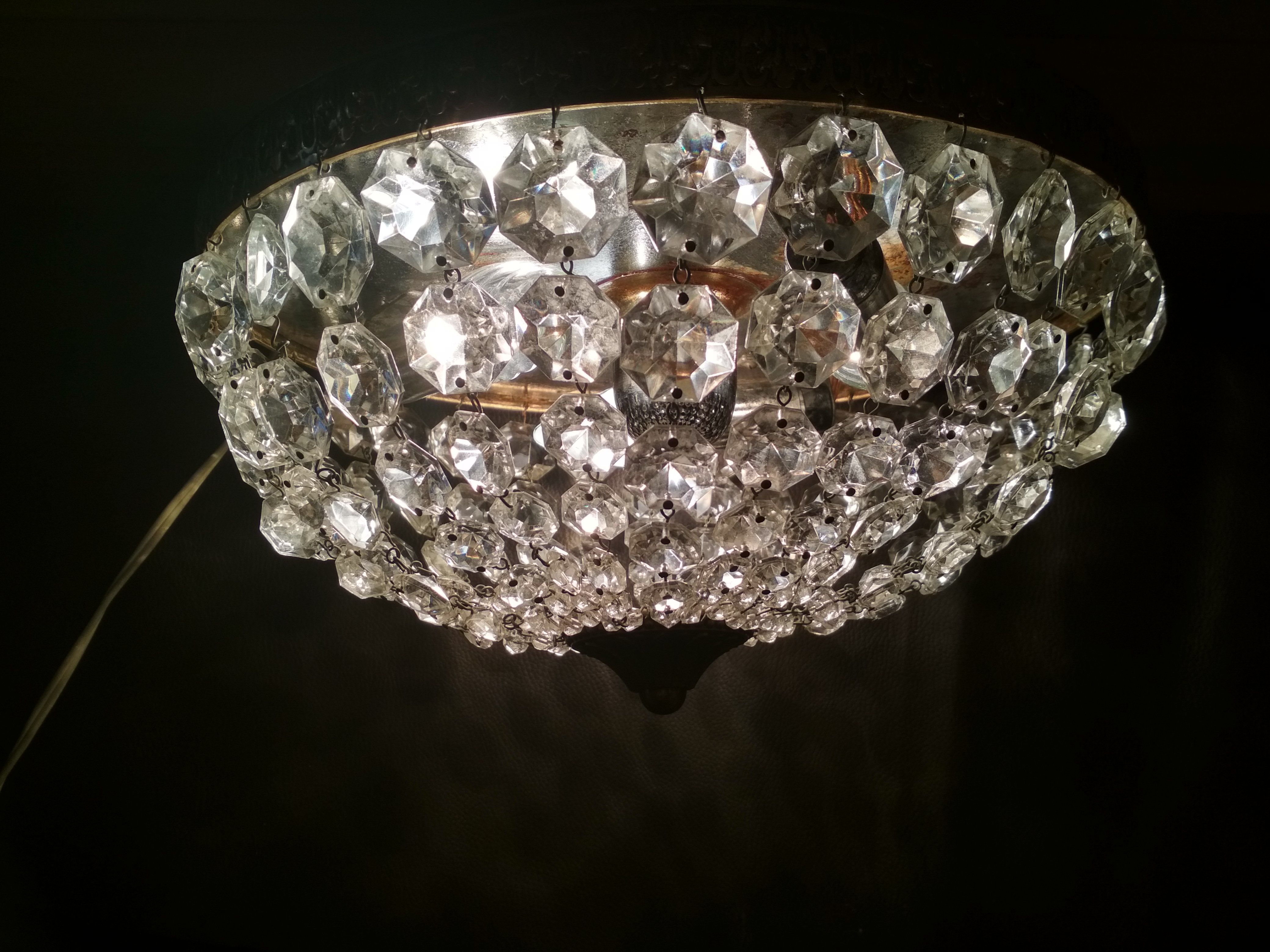 Chandelier gold pendants crystal ceiling balloon XX