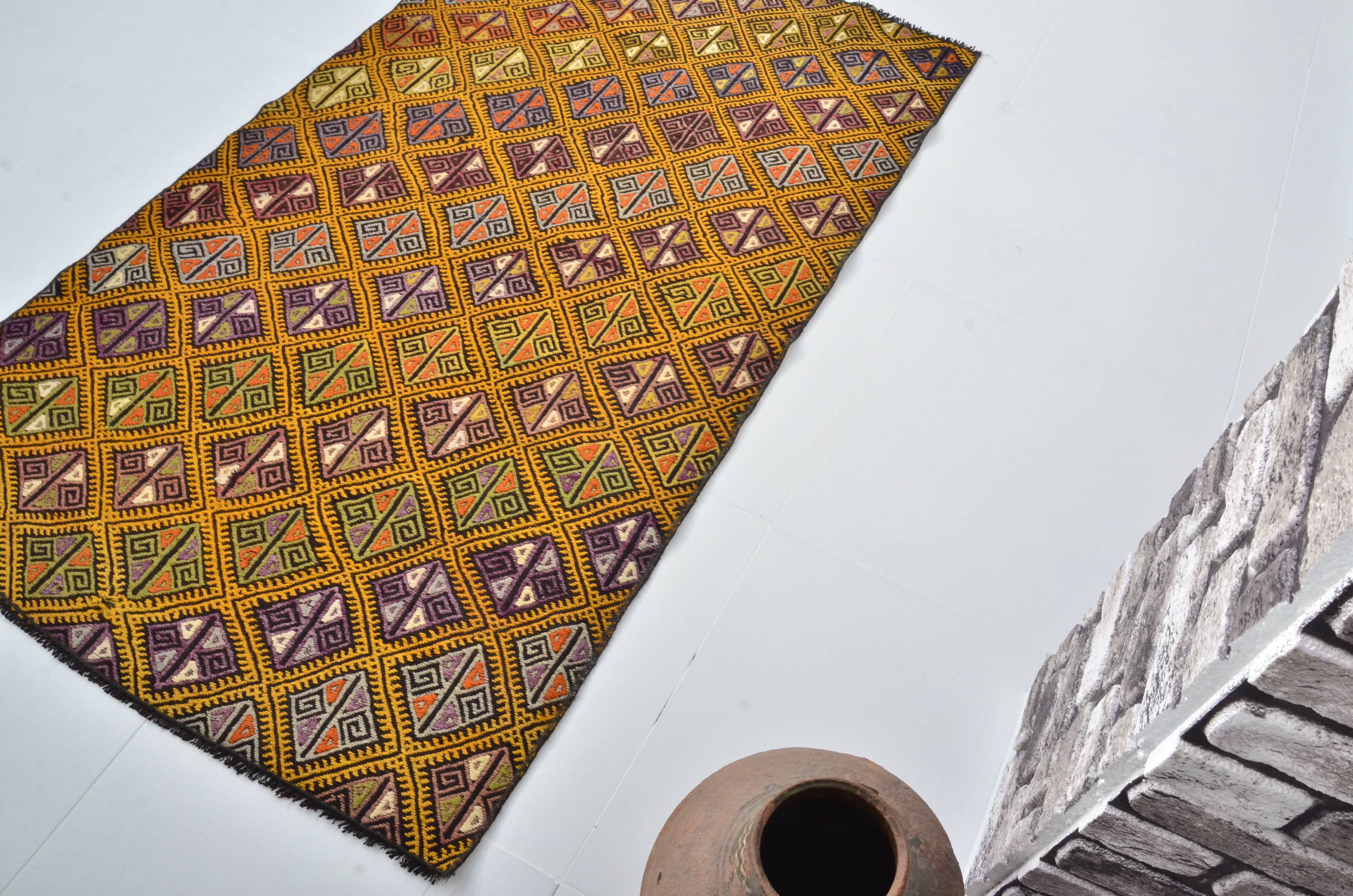 Geometric Anatolian Turkisk Klim sku 3398