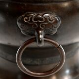 Cache-pot en bronze, inspiration grecque – 1900