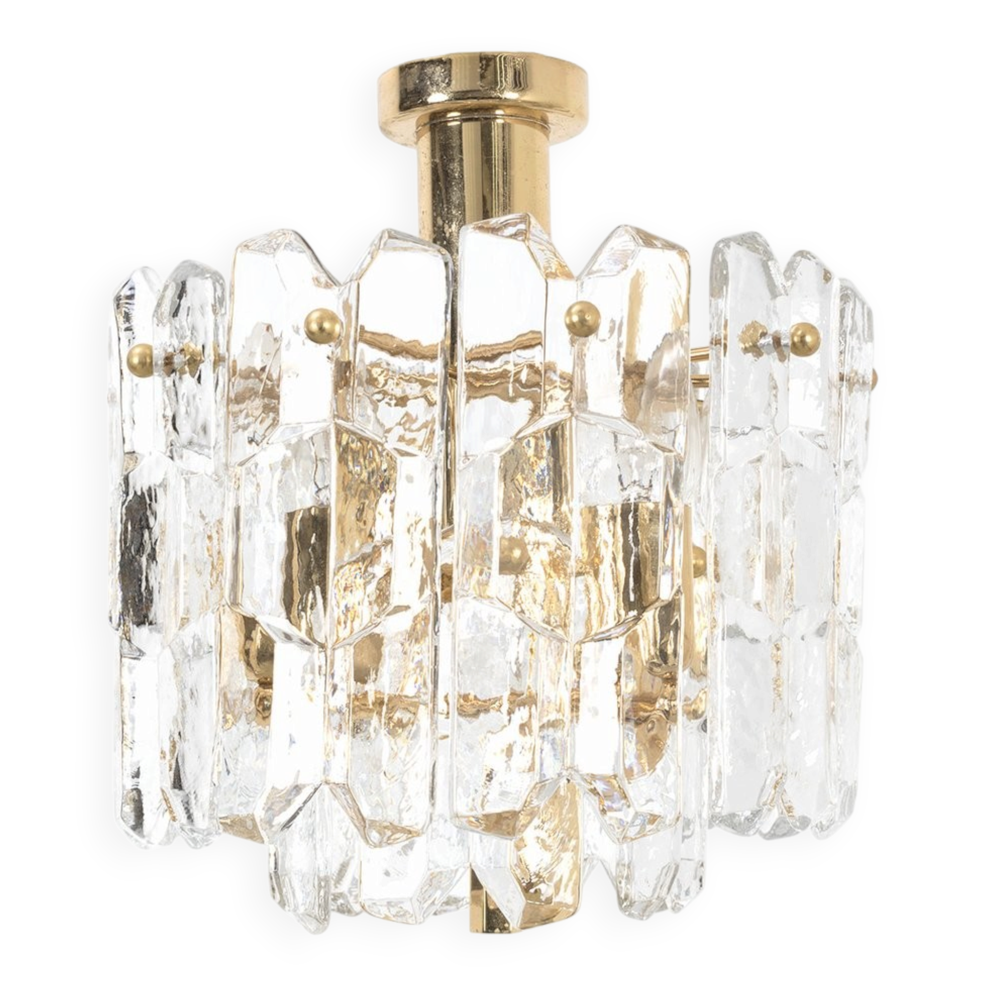 Vintage Palazzo Hanging Lamp j.t. Kalmar by J. T. Kalmar