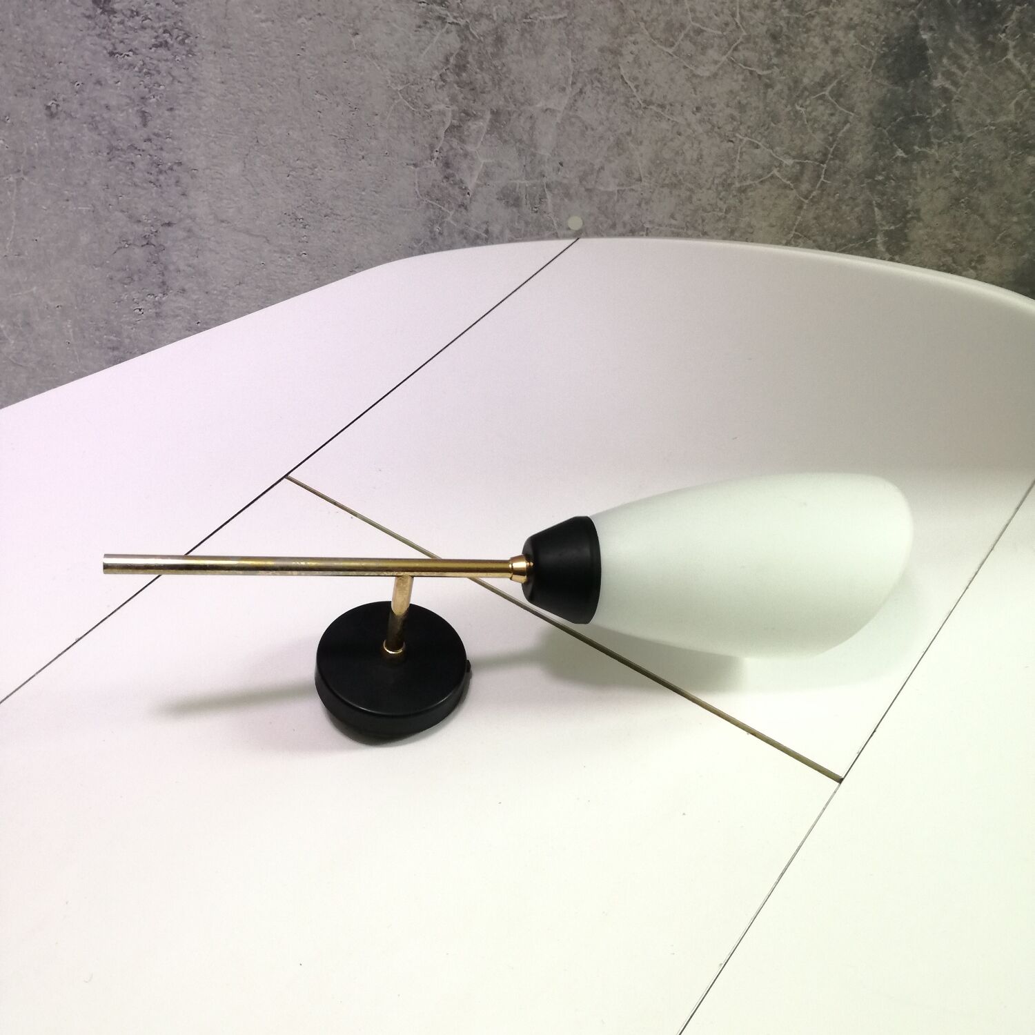 Wall lamp "purified" from 1960