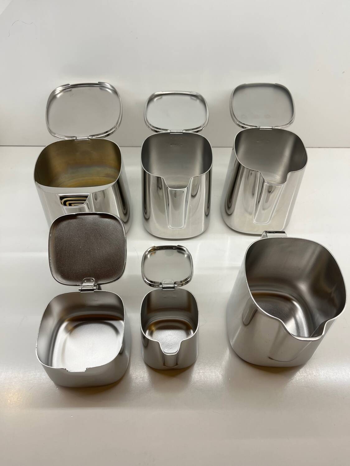 Alessi – Tea & coffee service – Kristiina Lassus – Complete set – In
