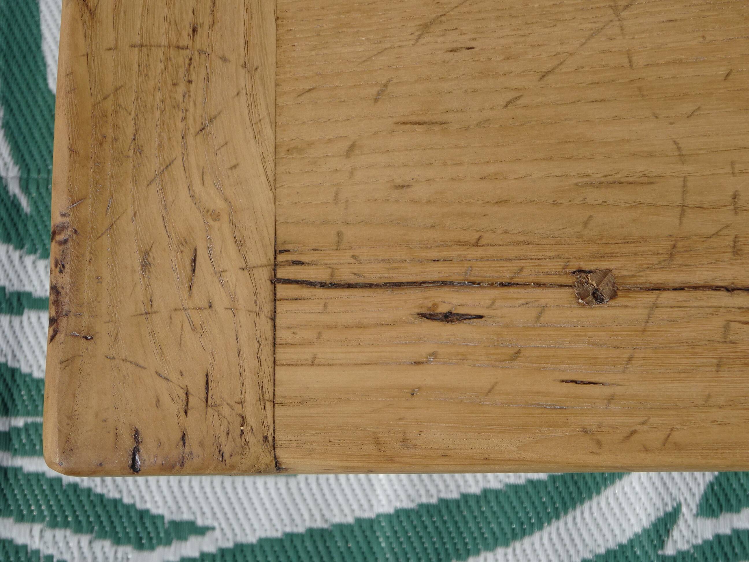 table/desk made of solid oak