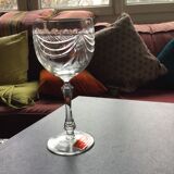 Crystal wine glasses