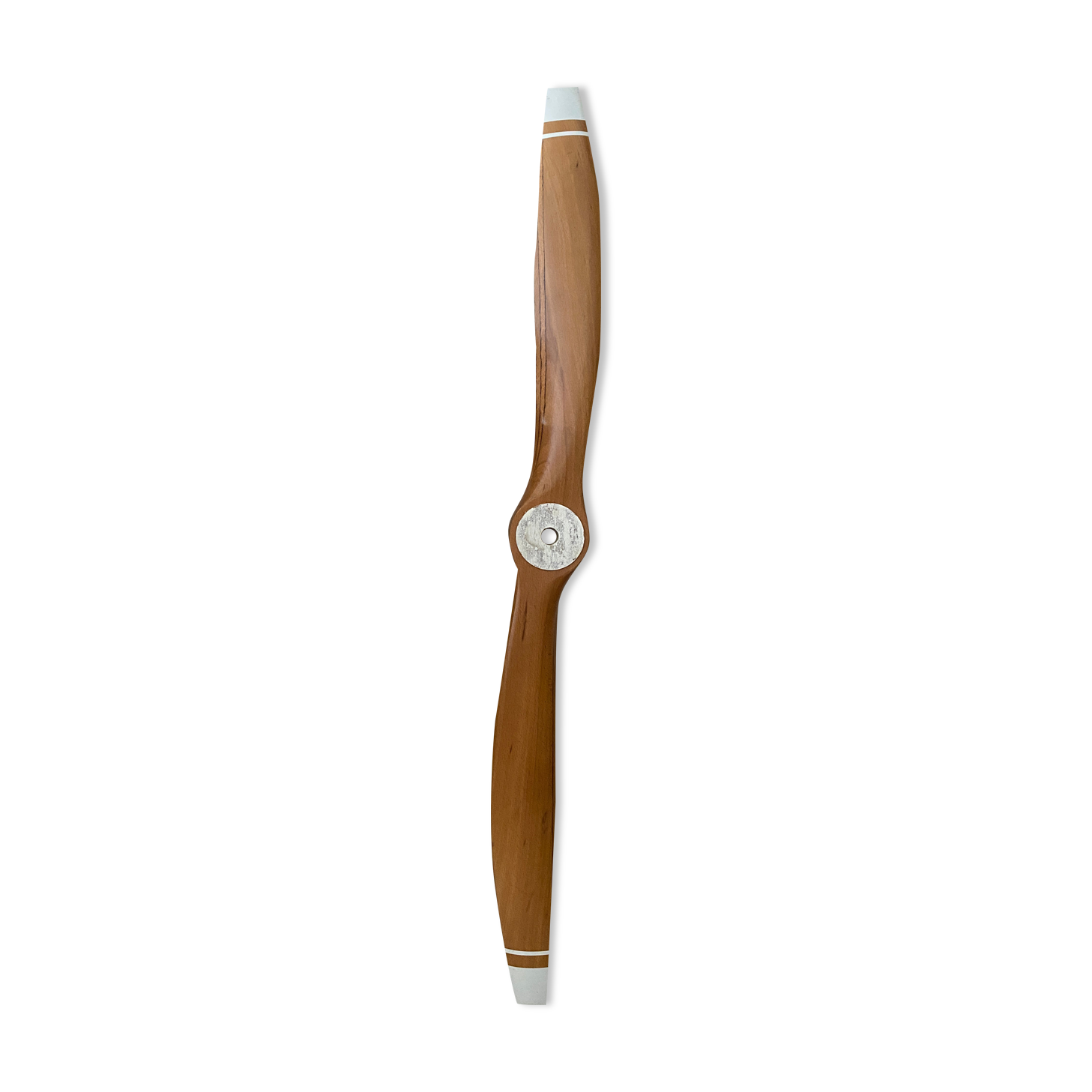 Wooden airplane propeller