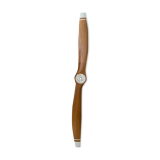 Wooden airplane propeller