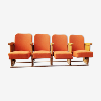 Vintage cinema chairs