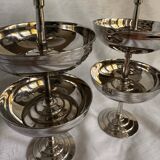 Set of 6 Letang Remy stainless steel ice cream cups