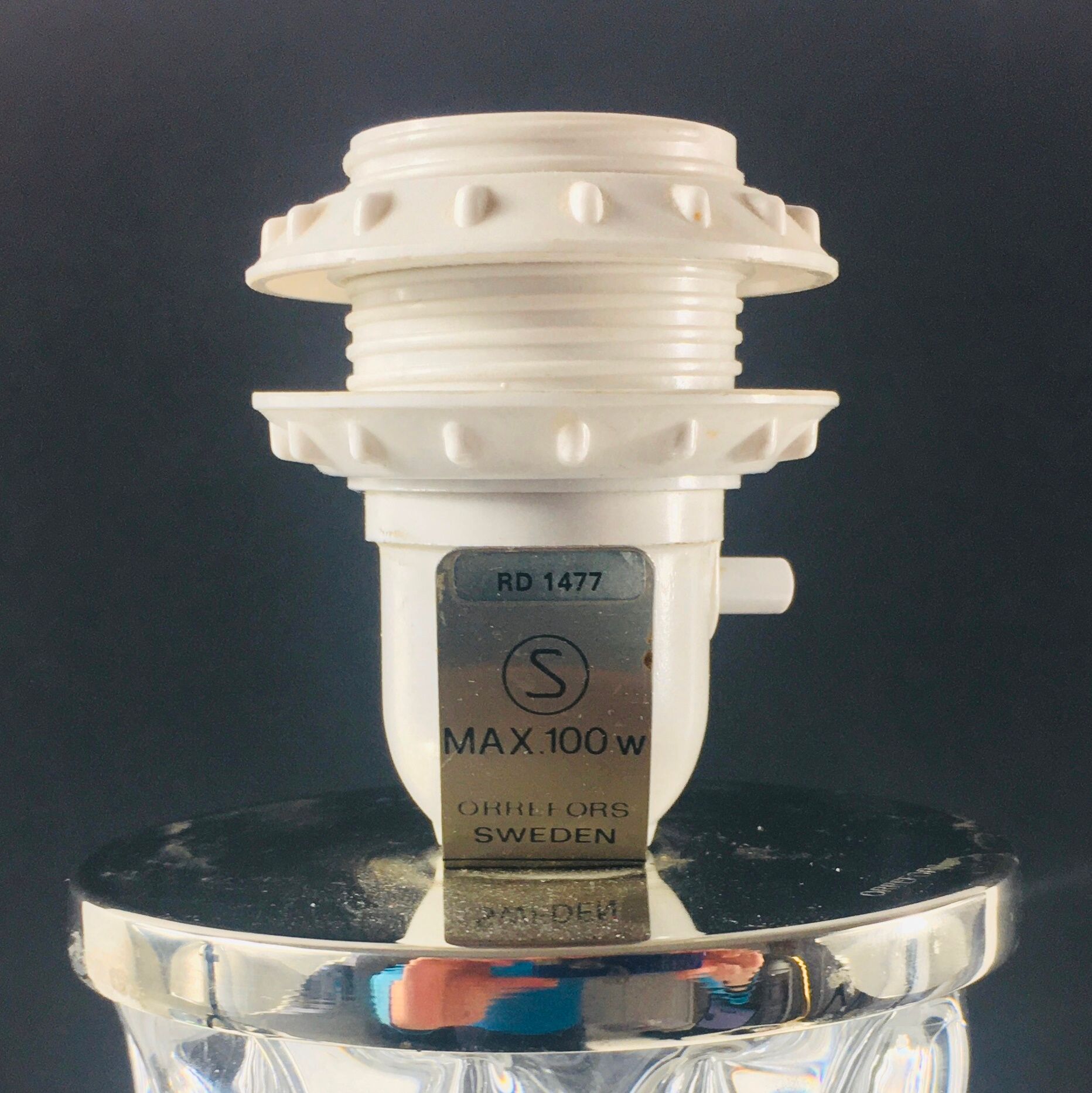 Table Lamps by Carl Fagerlund for Orrefors, Sweden, 1960