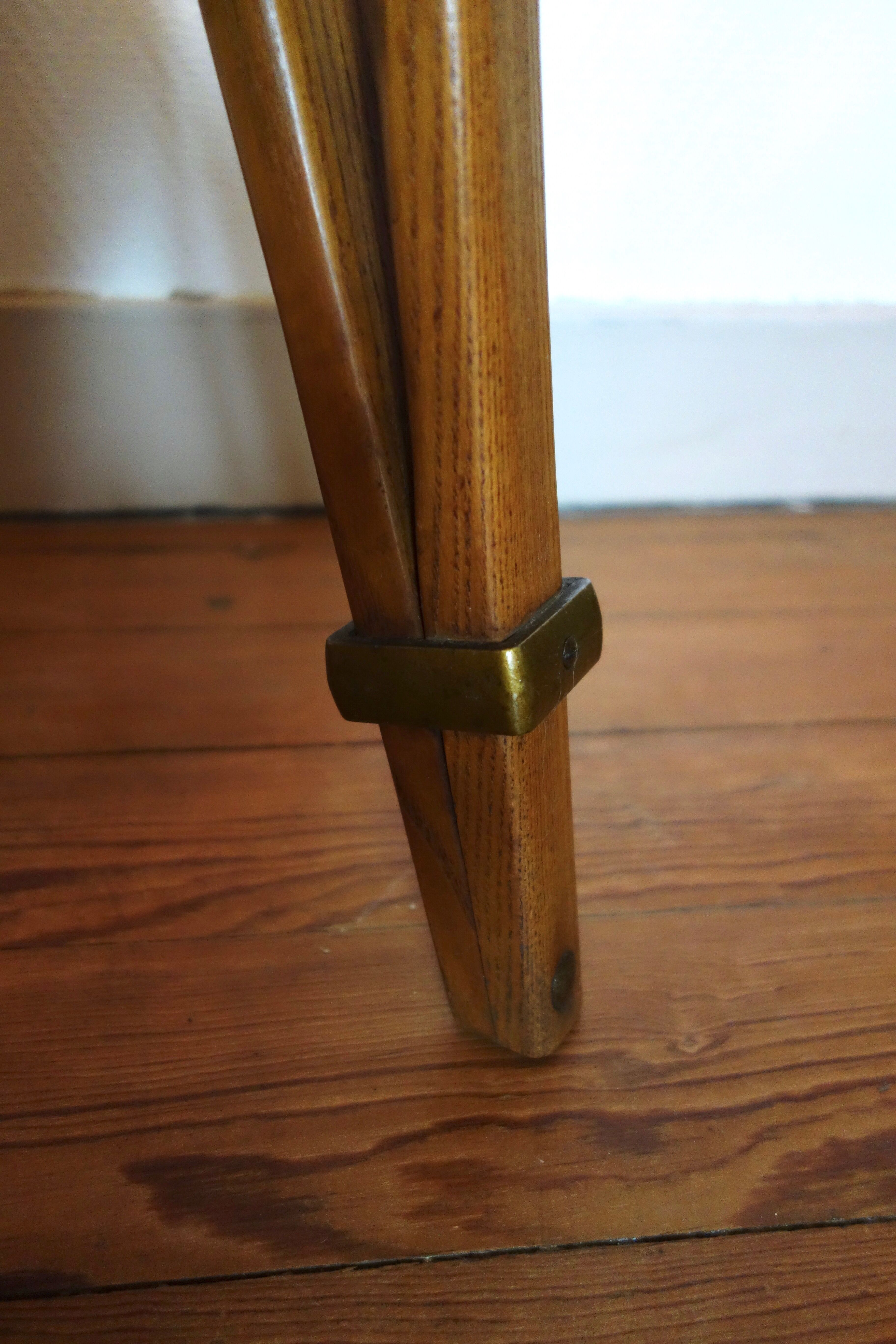 4 chairs "bow wood" by Hugues Steiner 50