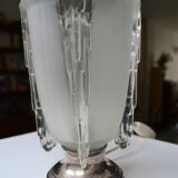 Art deco lamp jean gauthier ezan opalescent glass 1930s