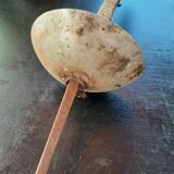 Pair of old fencing mask and foil