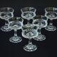 Villeroy & Boch Set of Lucretia 1970s liqueur glasses  Villeroy & Boch Lucretia liqueur set
