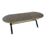 Vintage mid-century mosaic coffee table