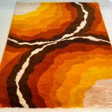 Vintage wool rugs , Italy 70s