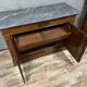 Louis Philippe / Restoration period sideboard in flamed mahogany circa 1820