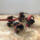 Old pair of roller skates germina metal black