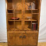 Art Deco Vintage Bookcase / Display Cabinet – 1930s–1940s