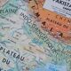 Ancienne carte MDI Inde-Union Indienne Pakistan Ceylan