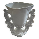 Vase de mariée en porcelaine blanche
