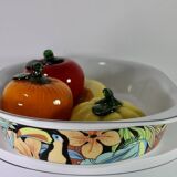 Pillivuyt Toucan porcelain dish Paris 1980
