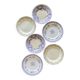 6 assiettes dépareillées