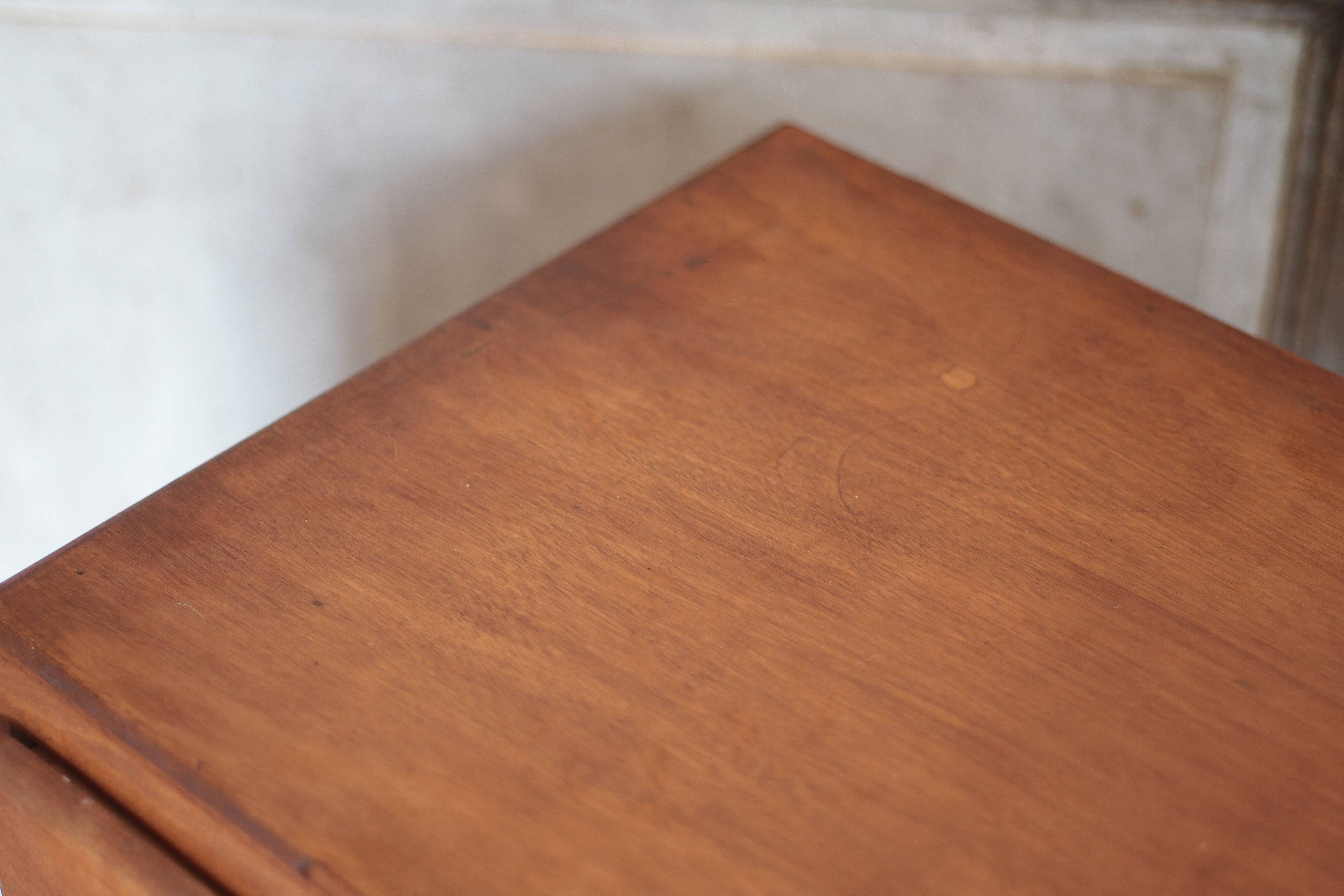 Vintage drawer unit, Art Deco wooden furniture, chest of drawers, tallboy.