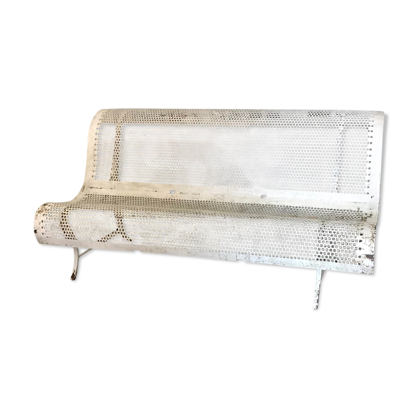 Banc de jardin en métal