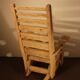 Rocking chair en sapin